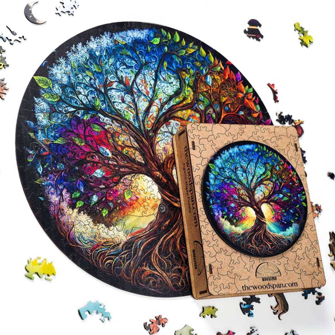 Hayat Ağacı - Ahşap Puzzle