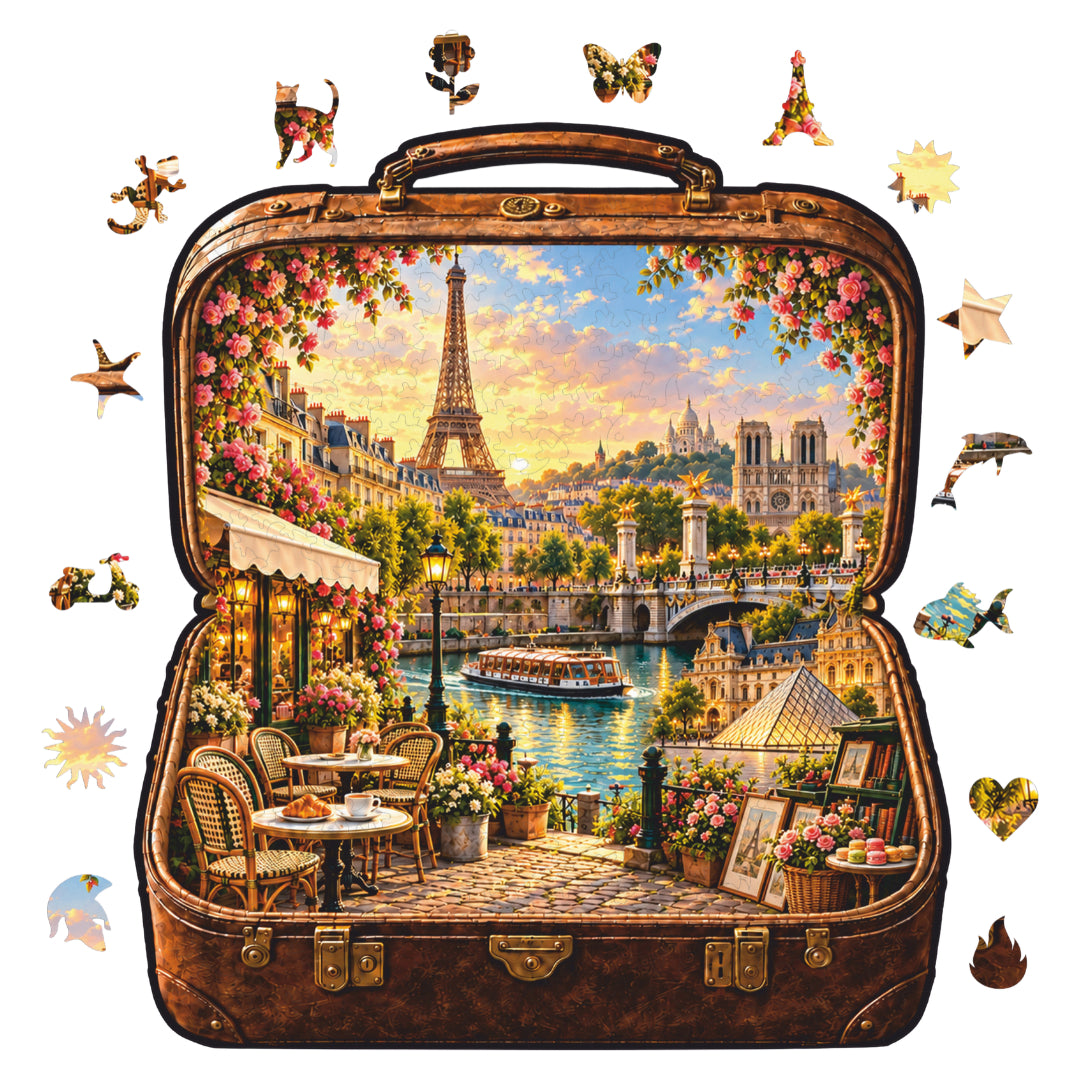 Paris - Ahşap Puzzle