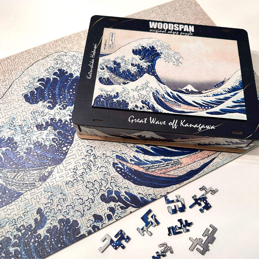 The great wave off kanagawa by hokusai