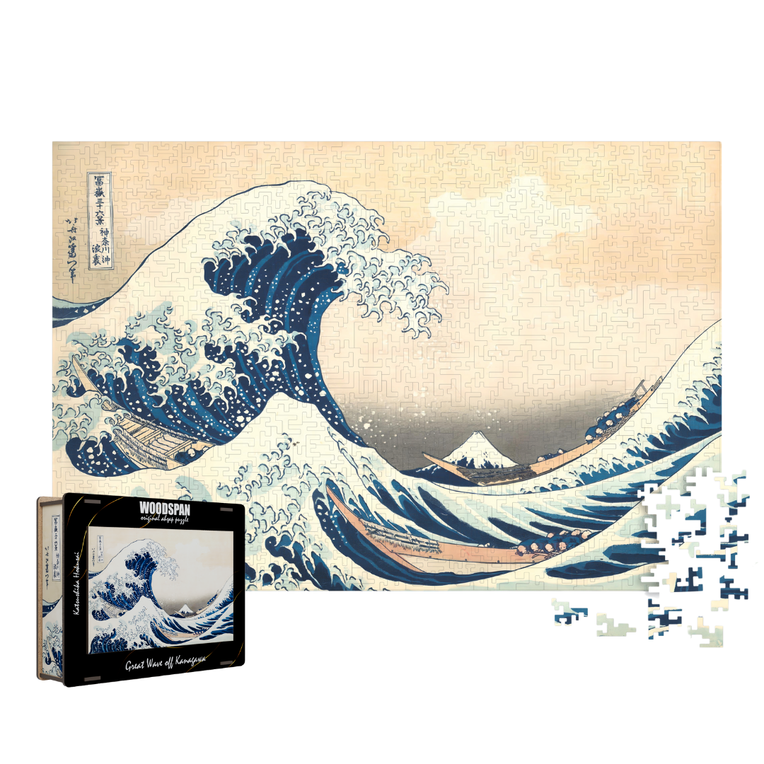 The great wave off kanagawa by hokusai