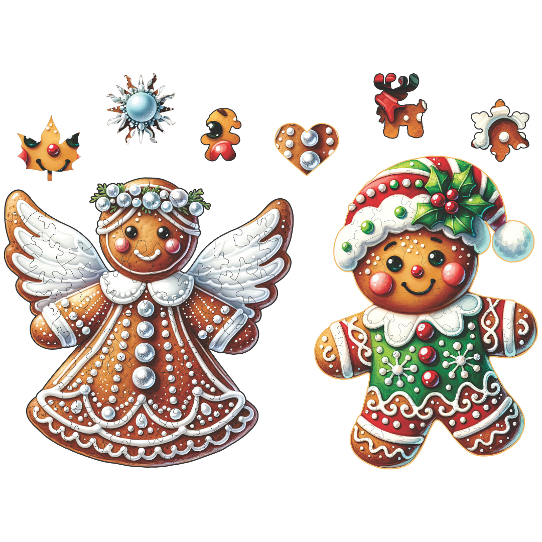 Kurabiye Kutusu - Ahşap Puzzle