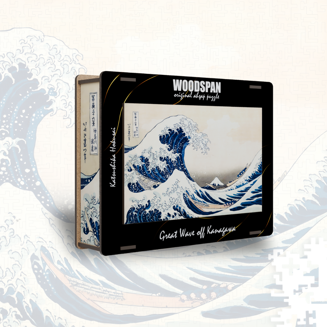 The great wave off kanagawa by hokusai