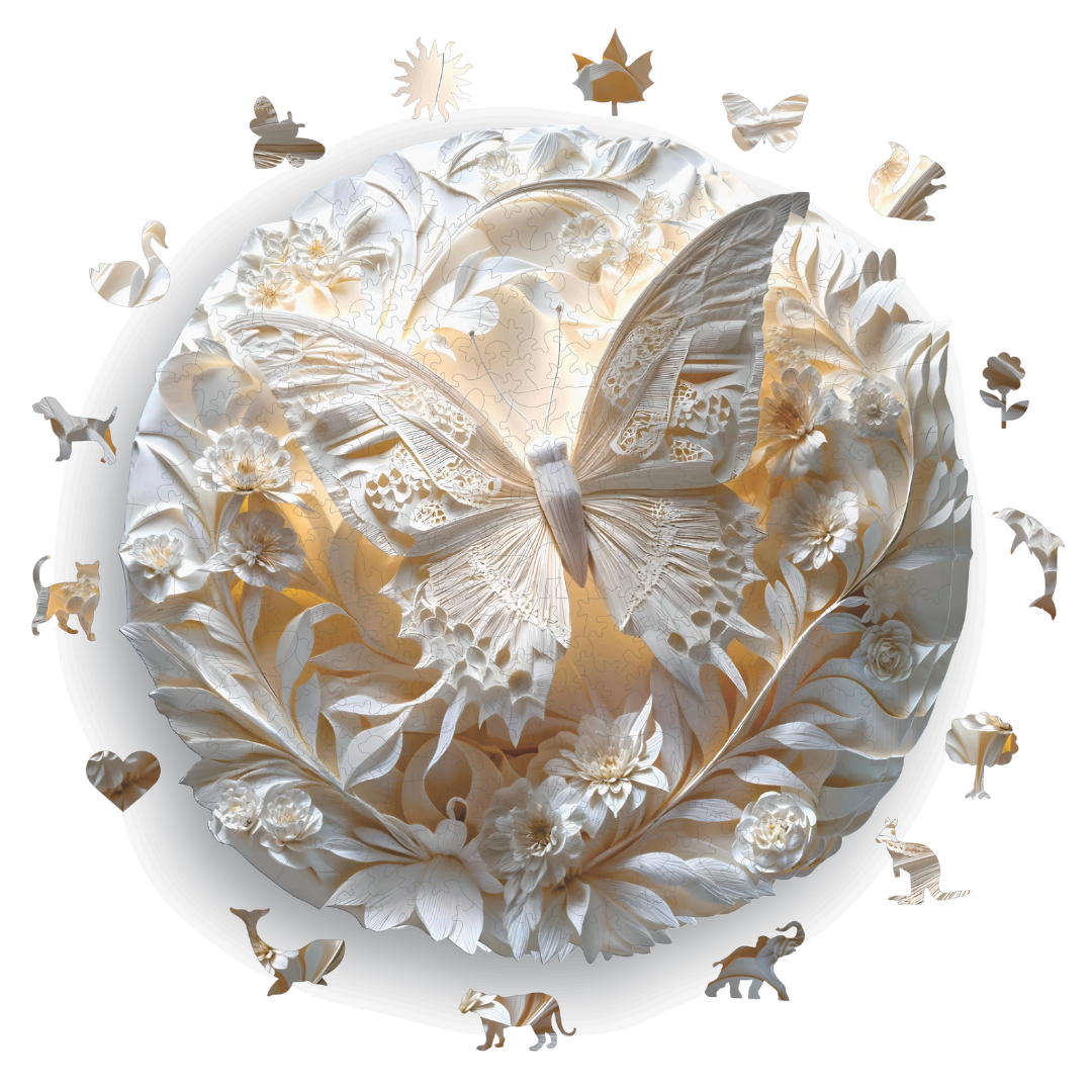 Papillon - Ahşap Puzzle