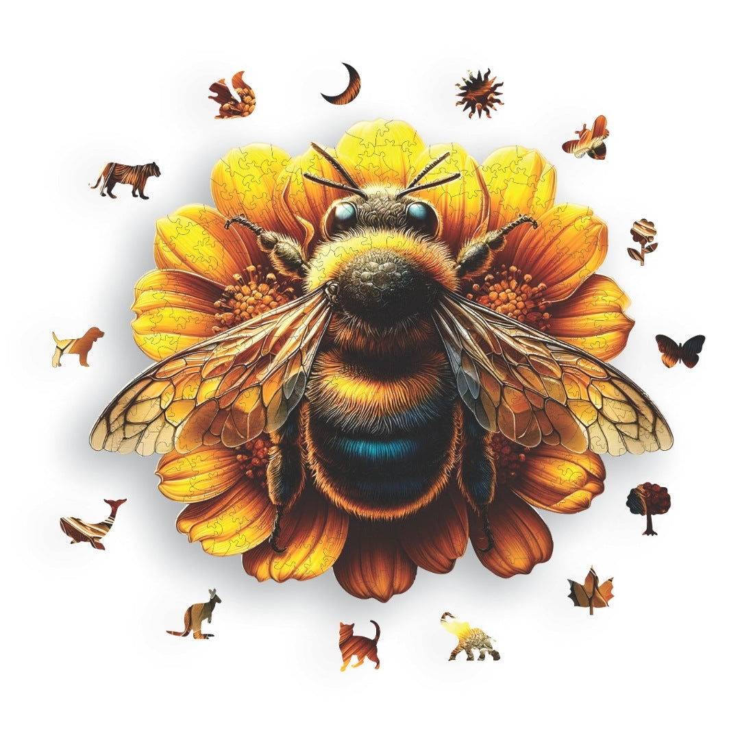 BumbleBee - Ahşap Puzzle