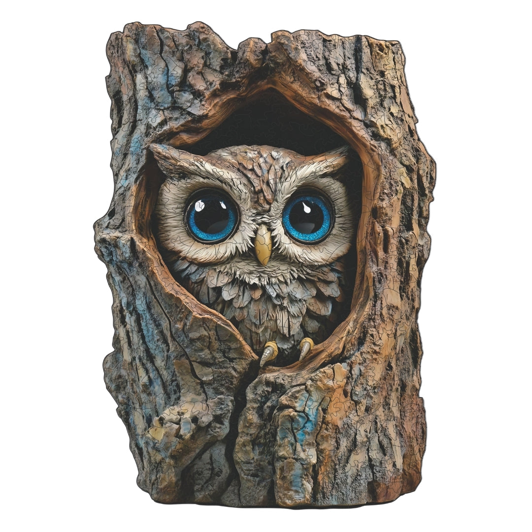 Kadim Baykuş - Ahşap Puzzle