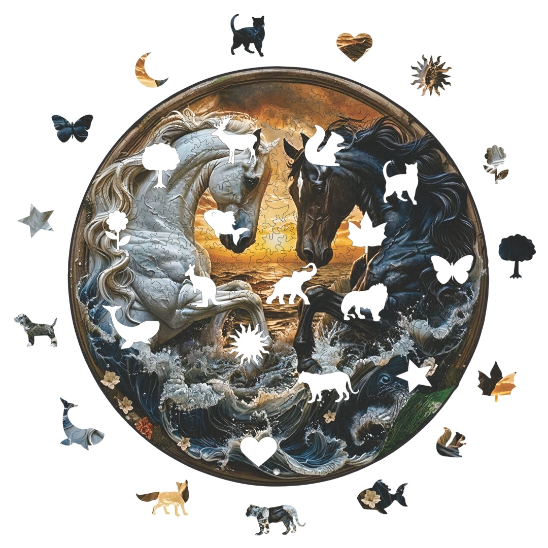 Ebedi Düello - Ahşap Puzzle