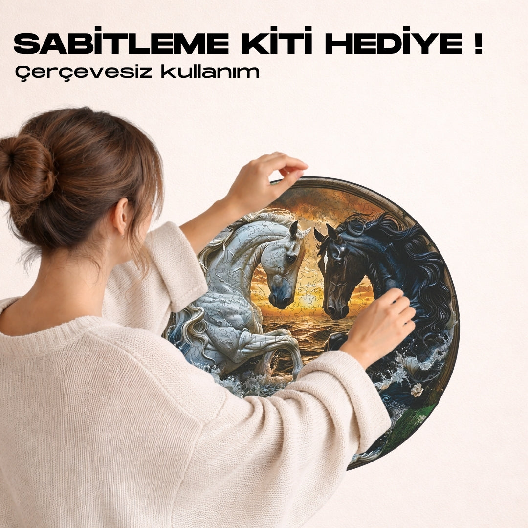 Ebedi Düello - Ahşap Puzzle