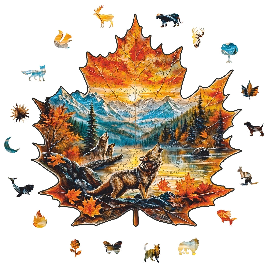 Sonbaharın Çağrısı - Ahşap Puzzle