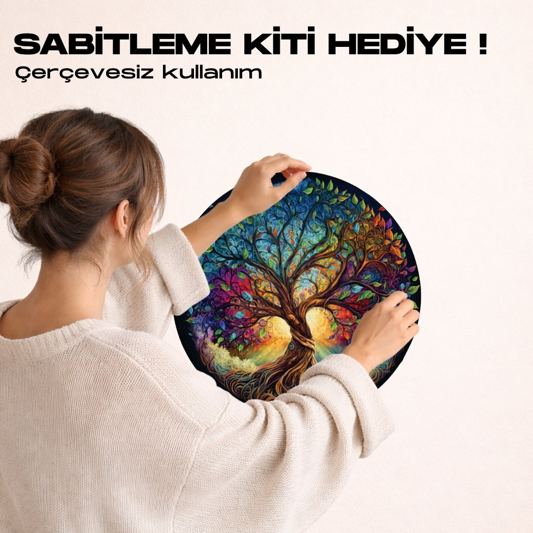 Hayat Ağacı - Ahşap Puzzle