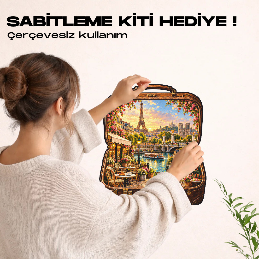 Paris - Ahşap Puzzle
