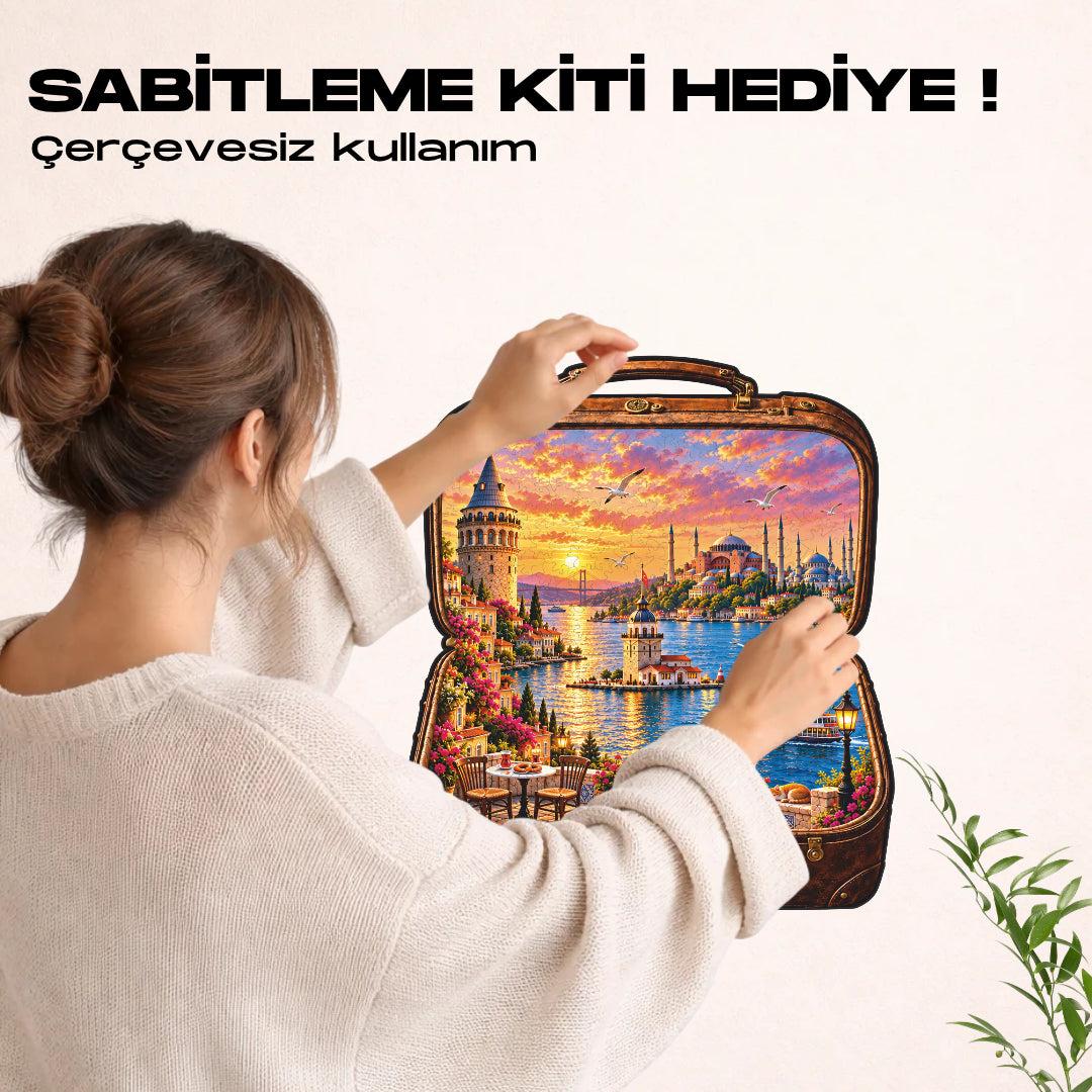 İstanbul - Ahşap Puzzle