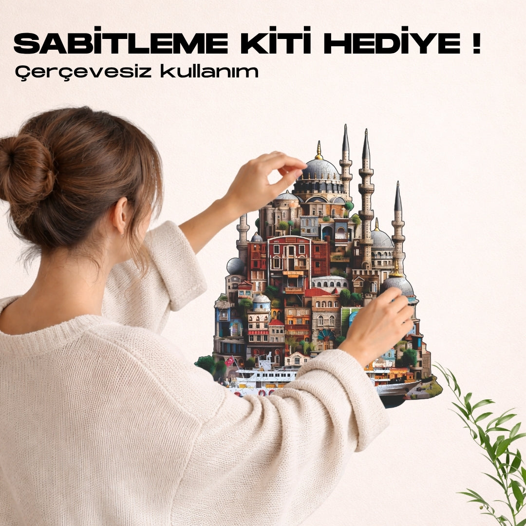 İstanbul360 - Ahşap Puzzle