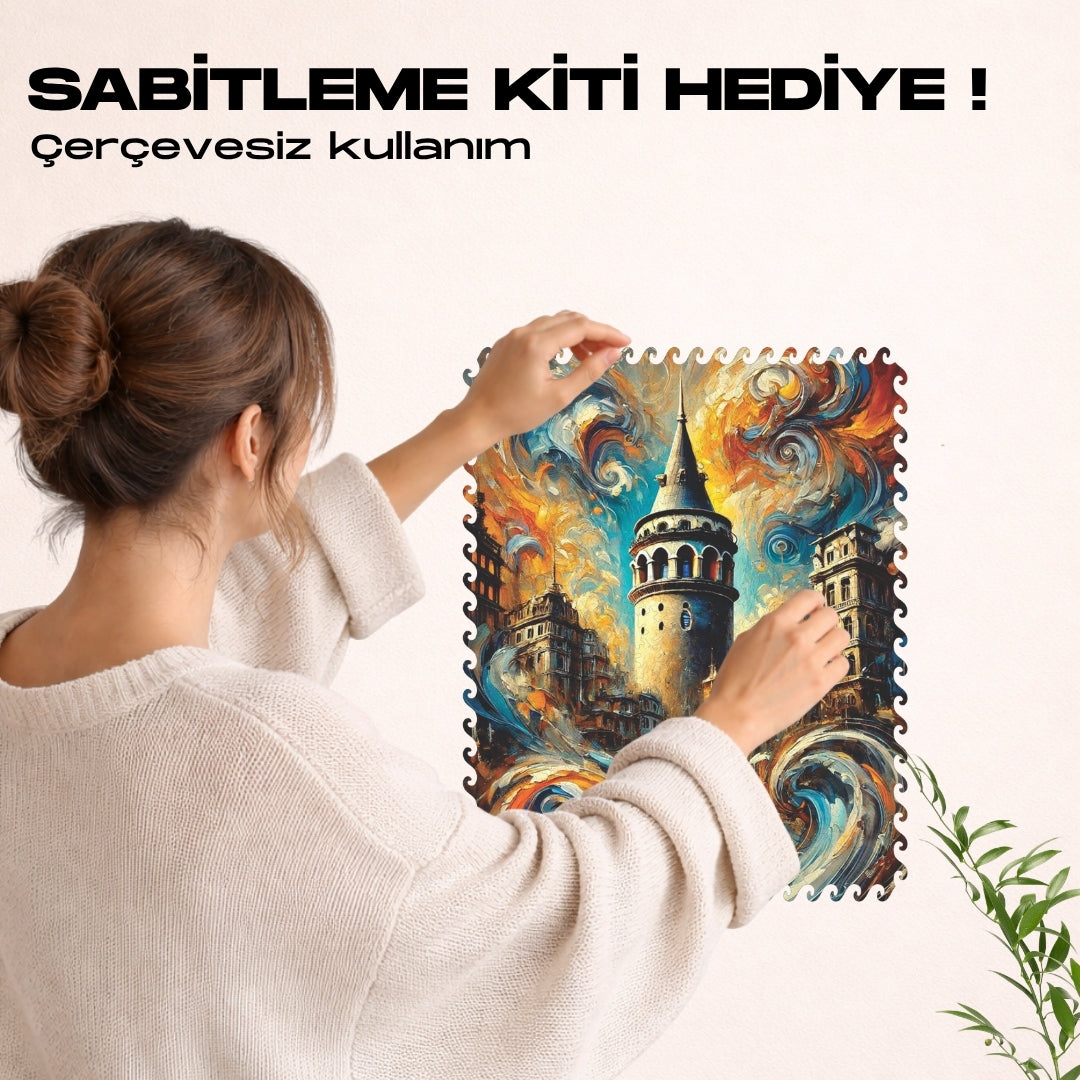 Zamanın İzinde: Galata - Ahşap Puzzle