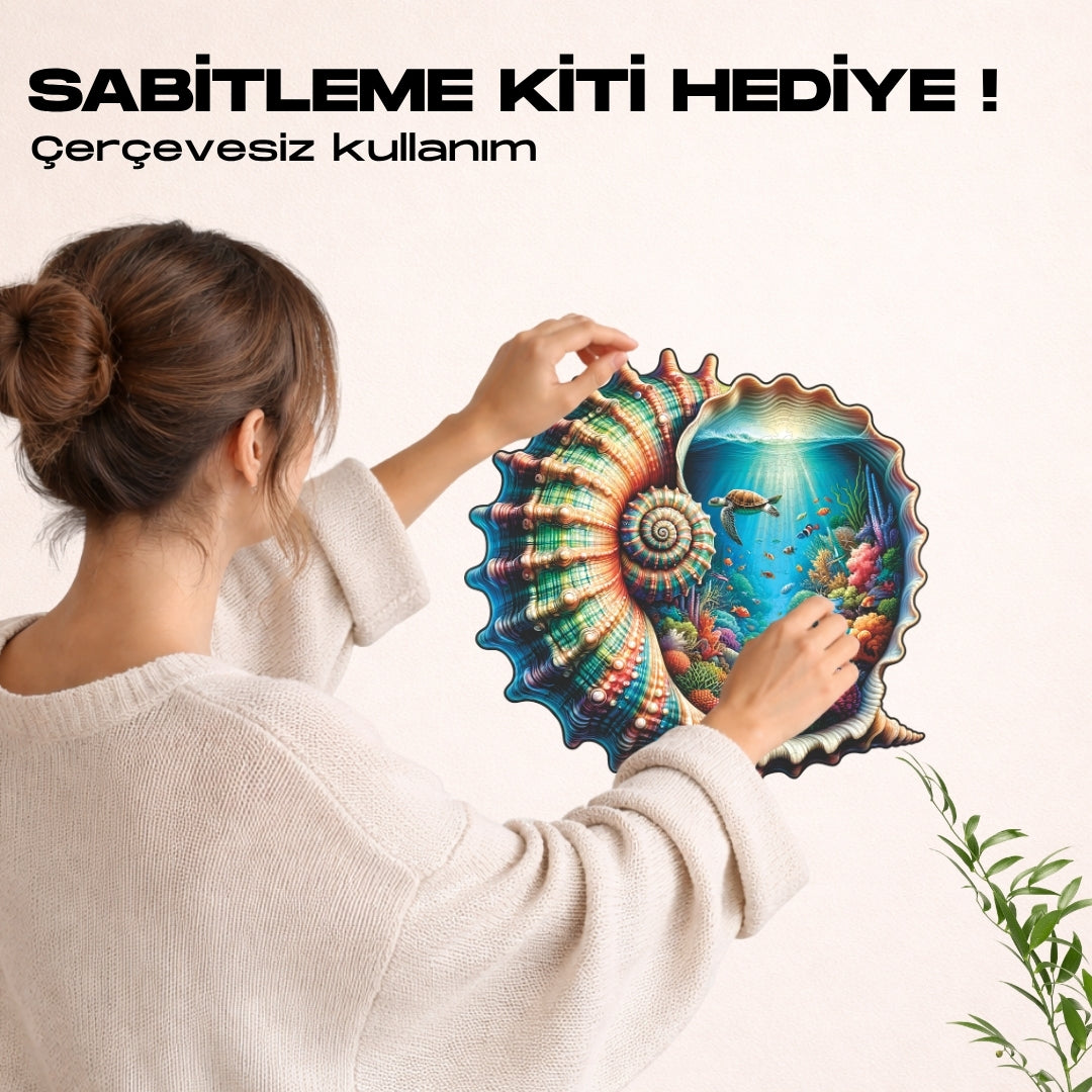 Kabukta Fısıltılar - Ahşap Puzzle