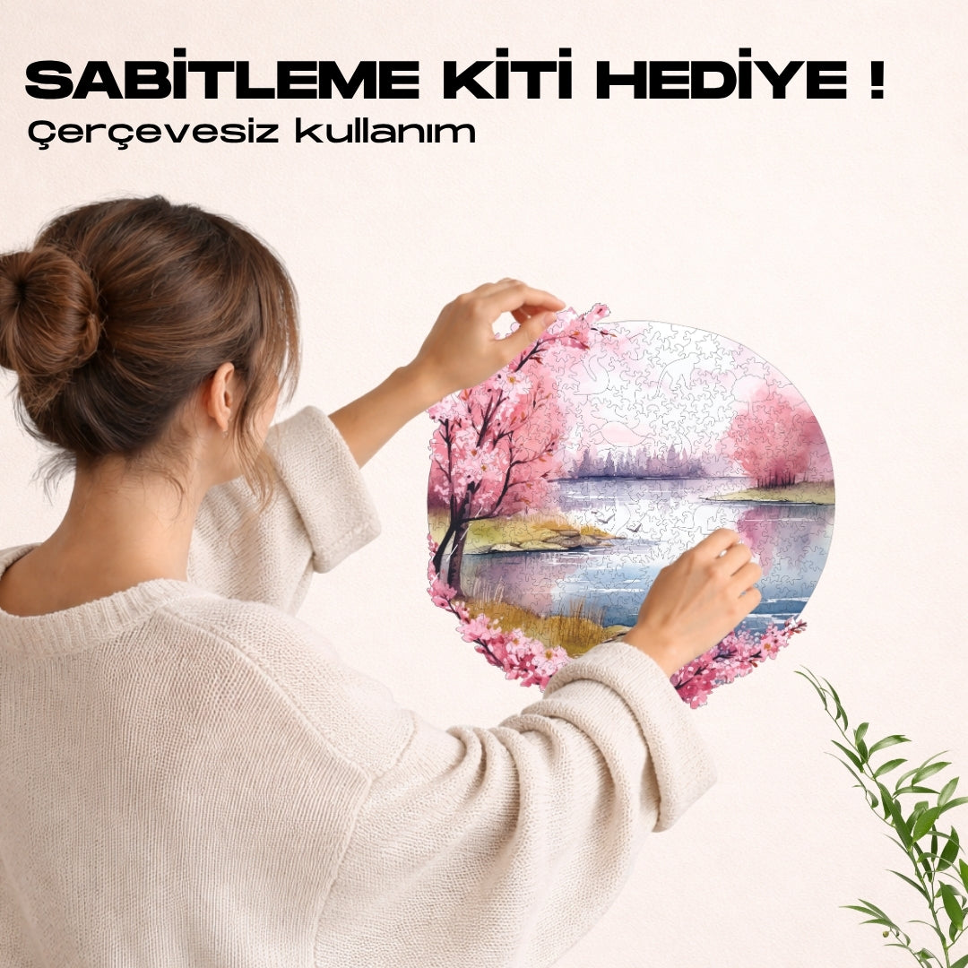 Sakura - Ahşap Puzzle