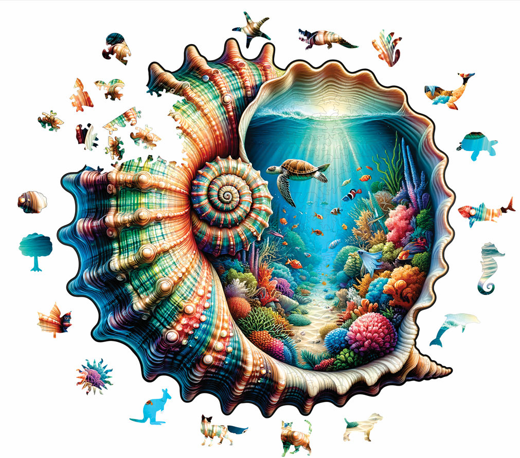 Kabukta Fısıltılar - Ahşap Puzzle