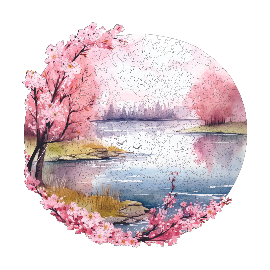 Sakura - Ahşap Puzzle