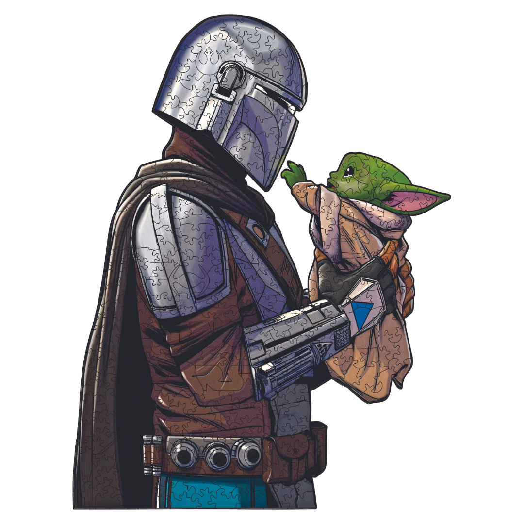 Mandalorian - Ahşap Puzzle