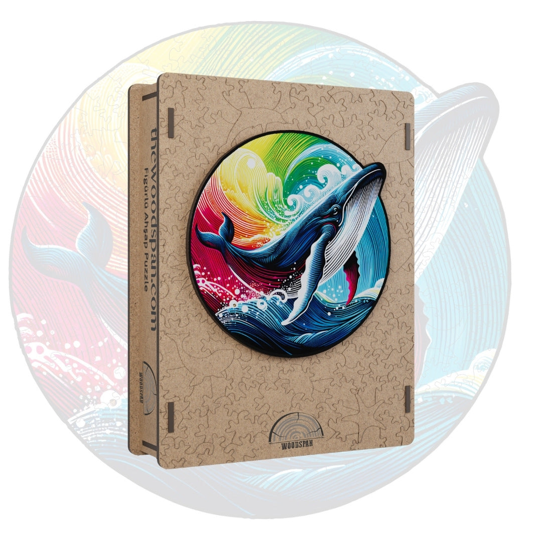 Balina Rüyası - Ahşap Puzzle