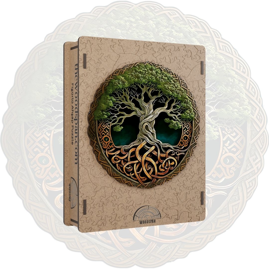 Celtic Ağacı - Ahşap Puzzle