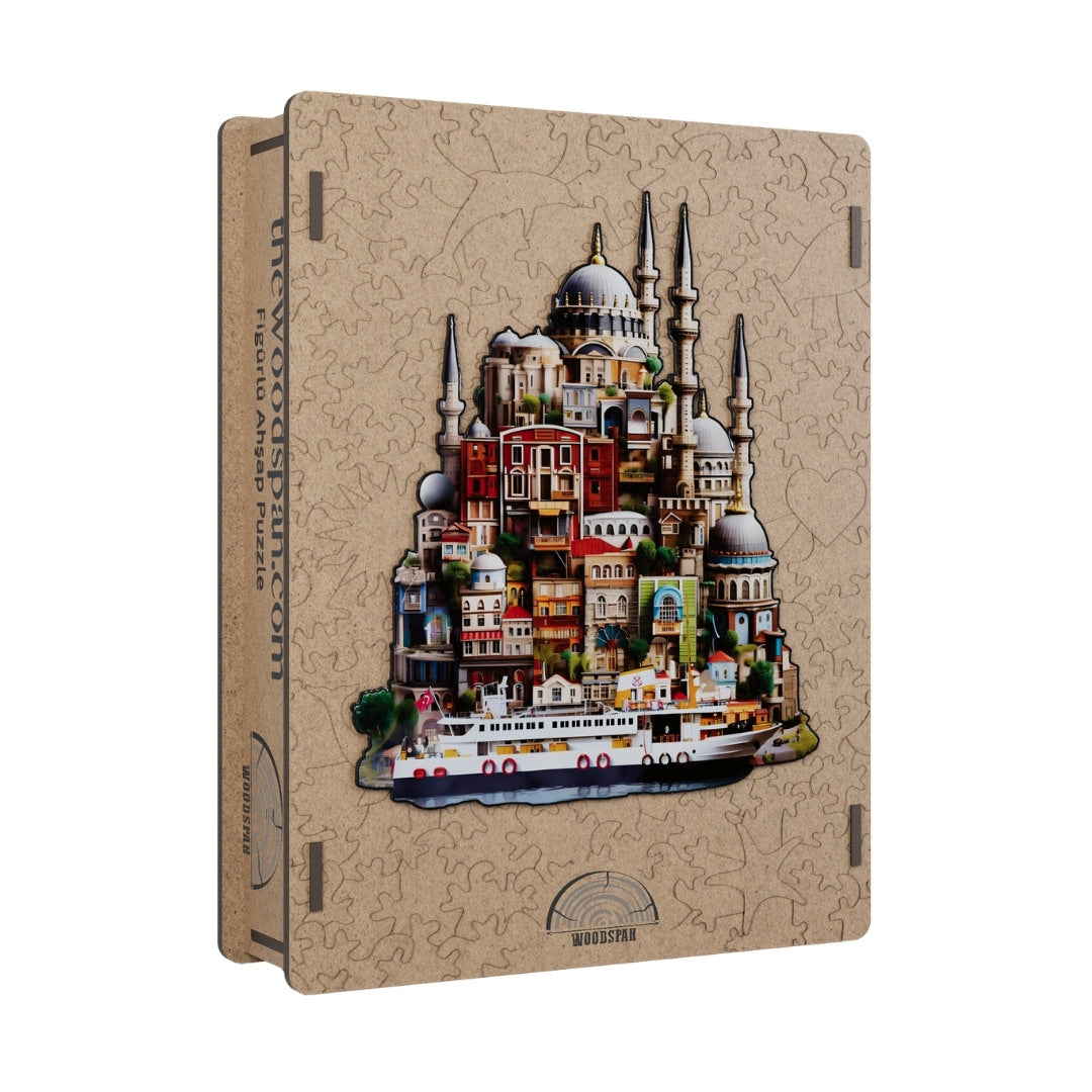 İstanbul360 - Ahşap Puzzle