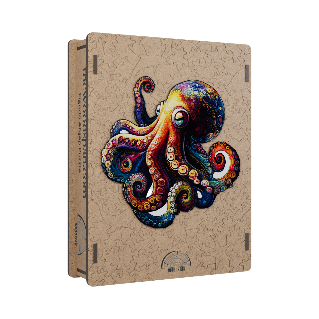 Ahtapot Ziya - Ahşap Puzzle
