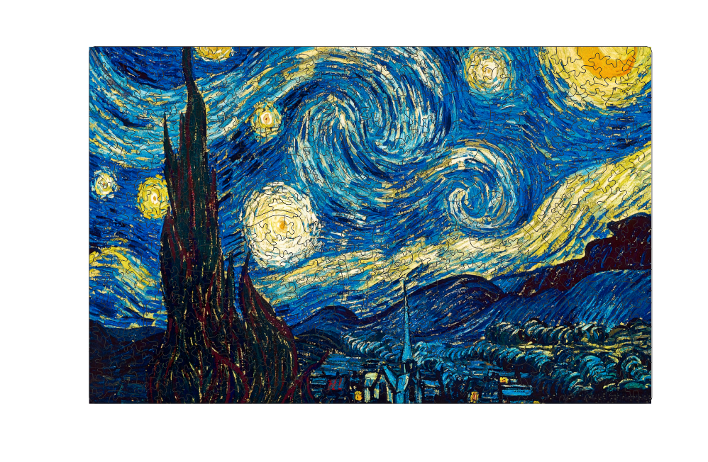 Yıldızlı Gece (Starry Night)- V. Van Gogh