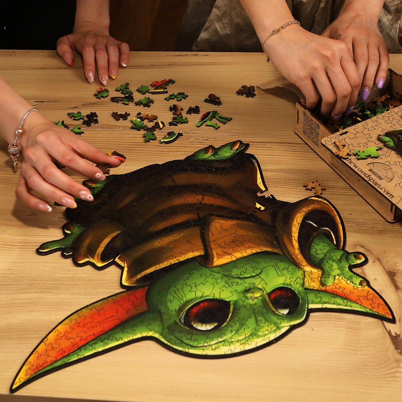 Baby Yoda - Ahşap Puzzle