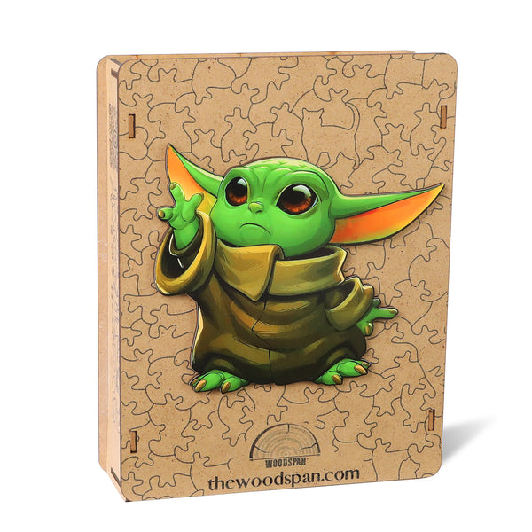 Baby Yoda - Ahşap Puzzle