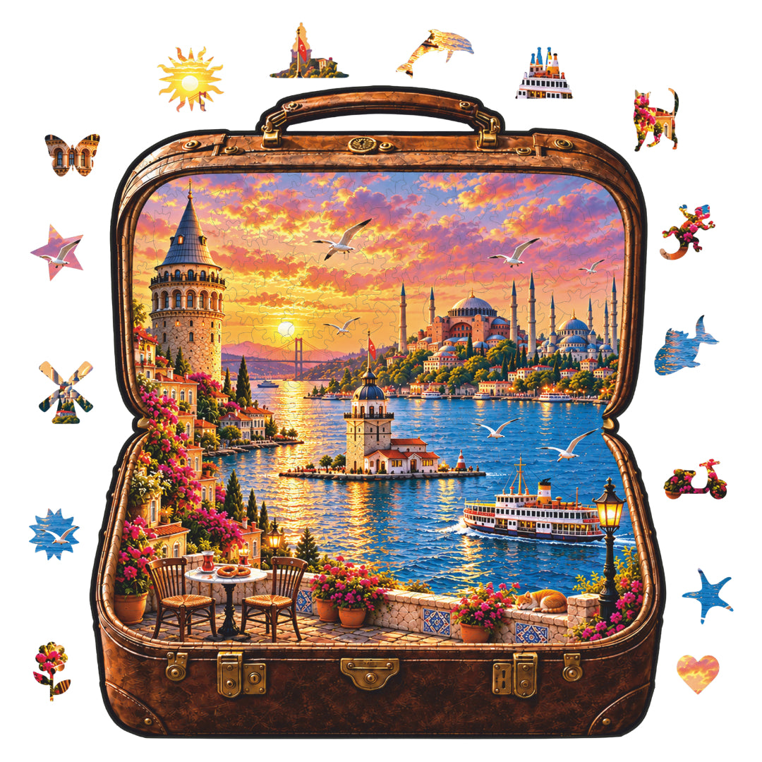 İstanbul - Ahşap Puzzle