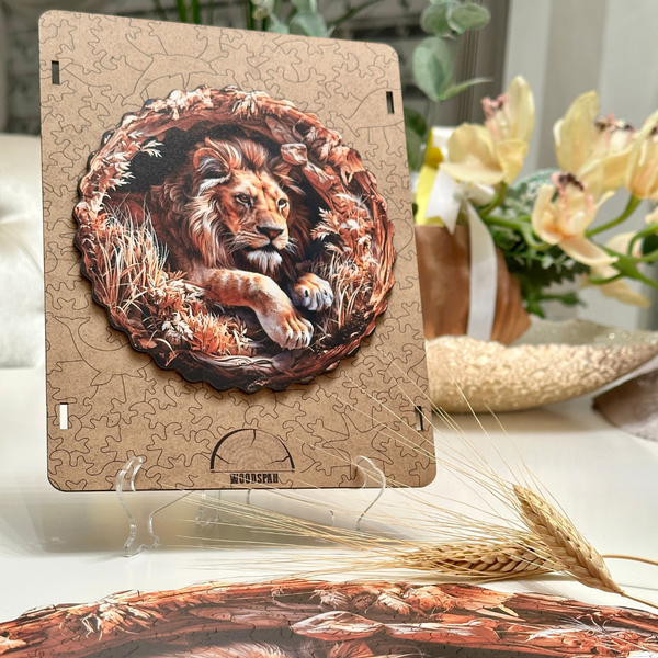 Aslan V2 - Ahşap Puzzle