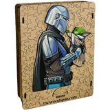 Mandalorian - Ahşap Puzzle