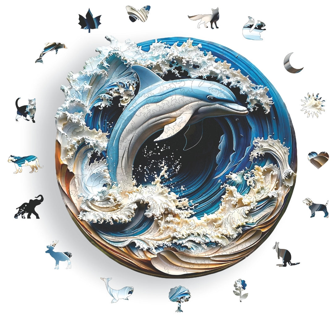 Aqua  - Ahşap Puzzle