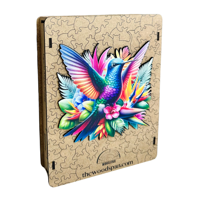 Hummingbird (Sinek Kuşu) - Ahşap Puzzle