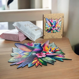 Hummingbird (Sinek Kuşu) - Ahşap Puzzle