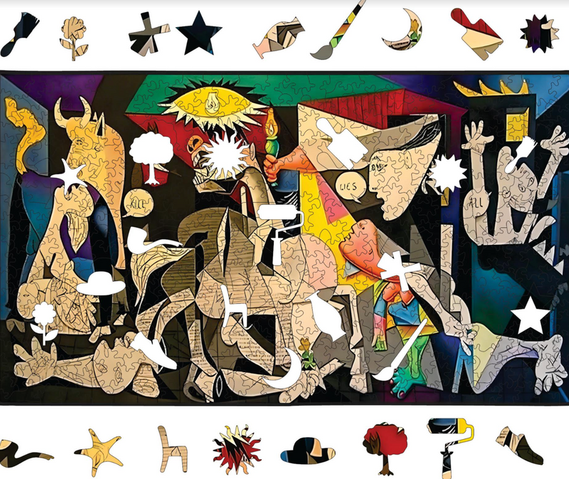 Guernica By Picasso Renklendirilmiş Woodspan Tr 2305