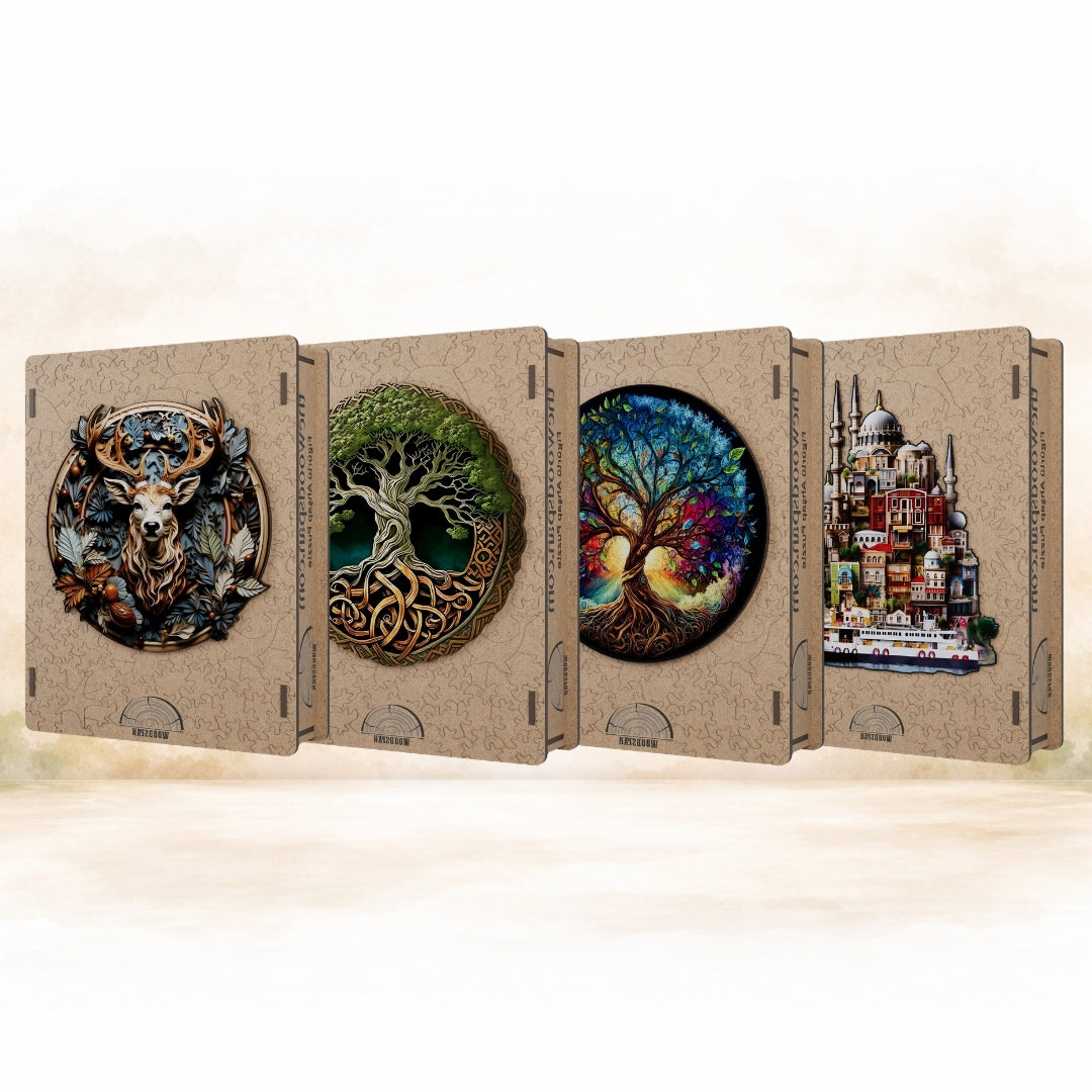 Bohem At - Ahşap Puzzle