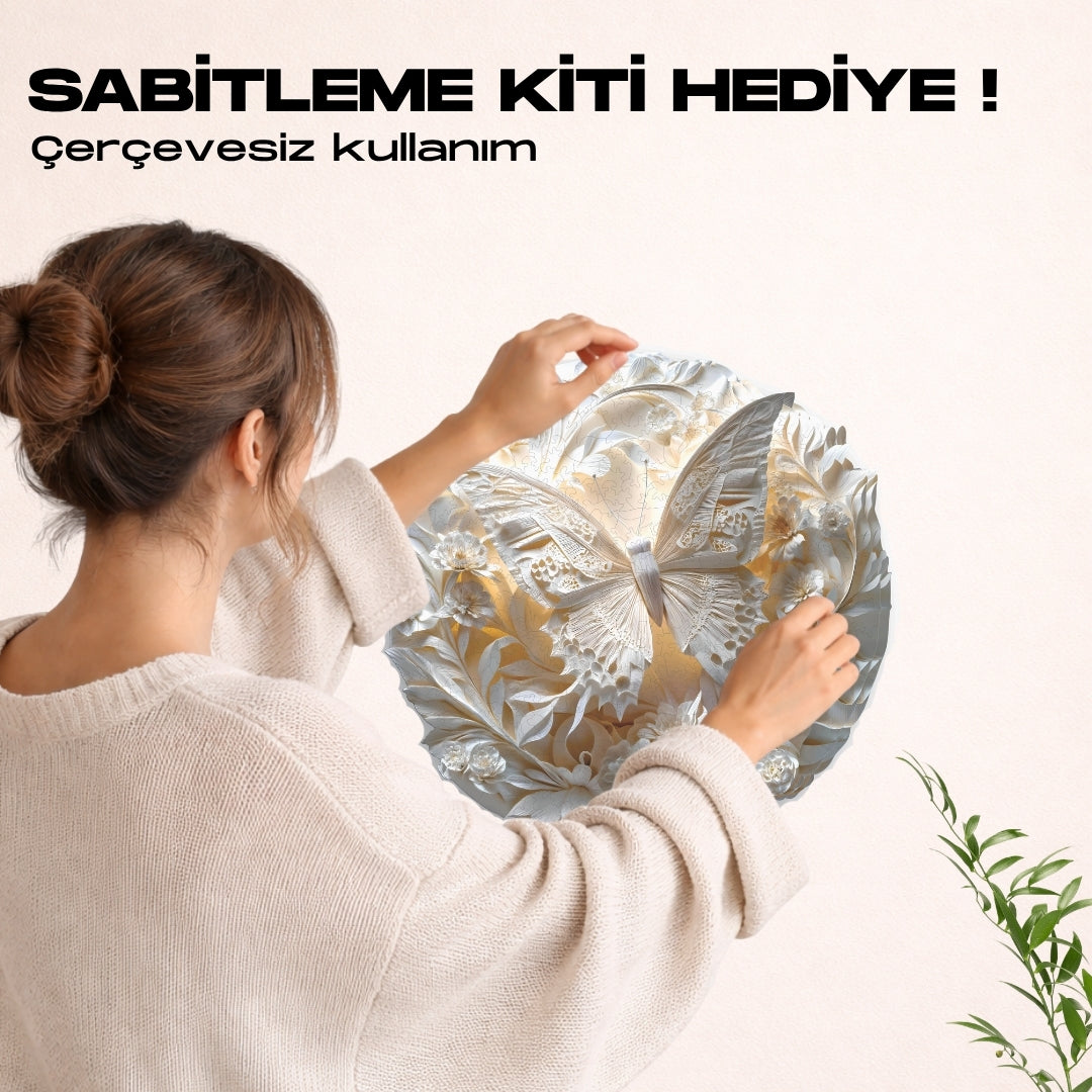 Papillon - Ahşap Puzzle