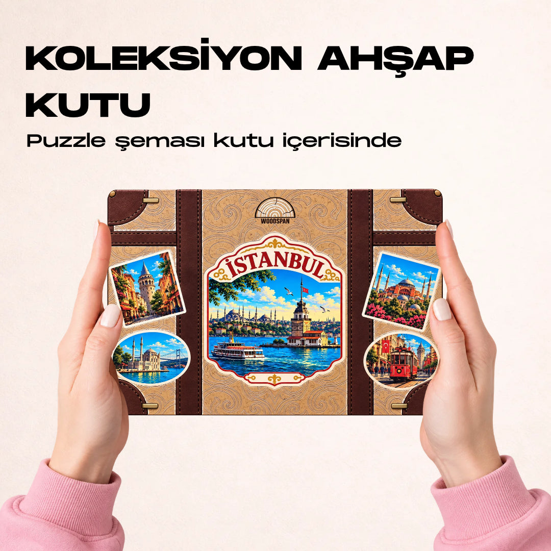 İstanbul - Ahşap Puzzle