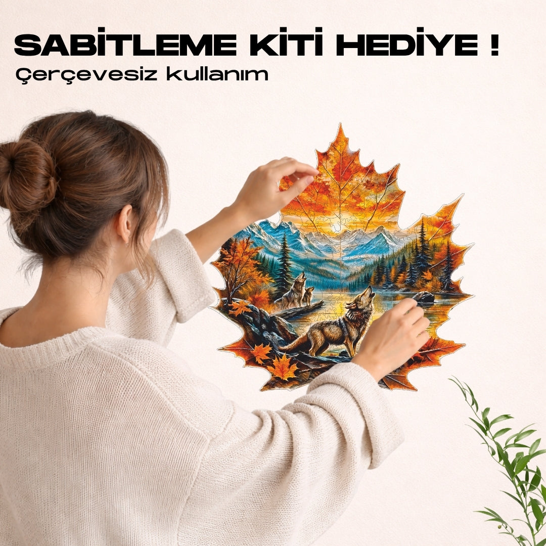 Sonbaharın Çağrısı - Ahşap Puzzle