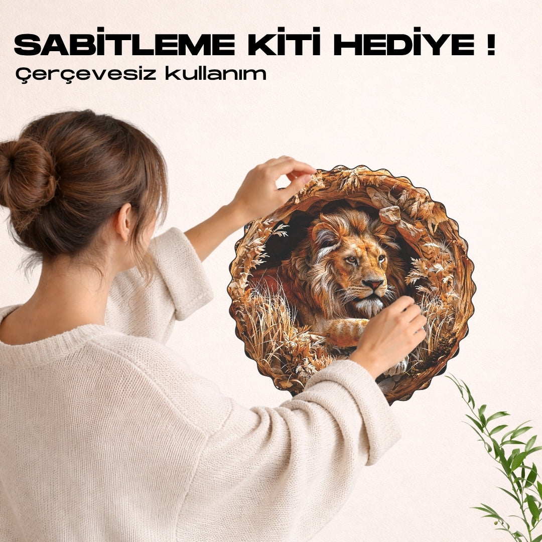 Aslan V2 - Ahşap Puzzle