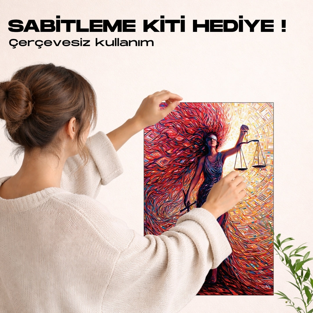 Maat : Adalet ve Denge - Ahşap Puzzle