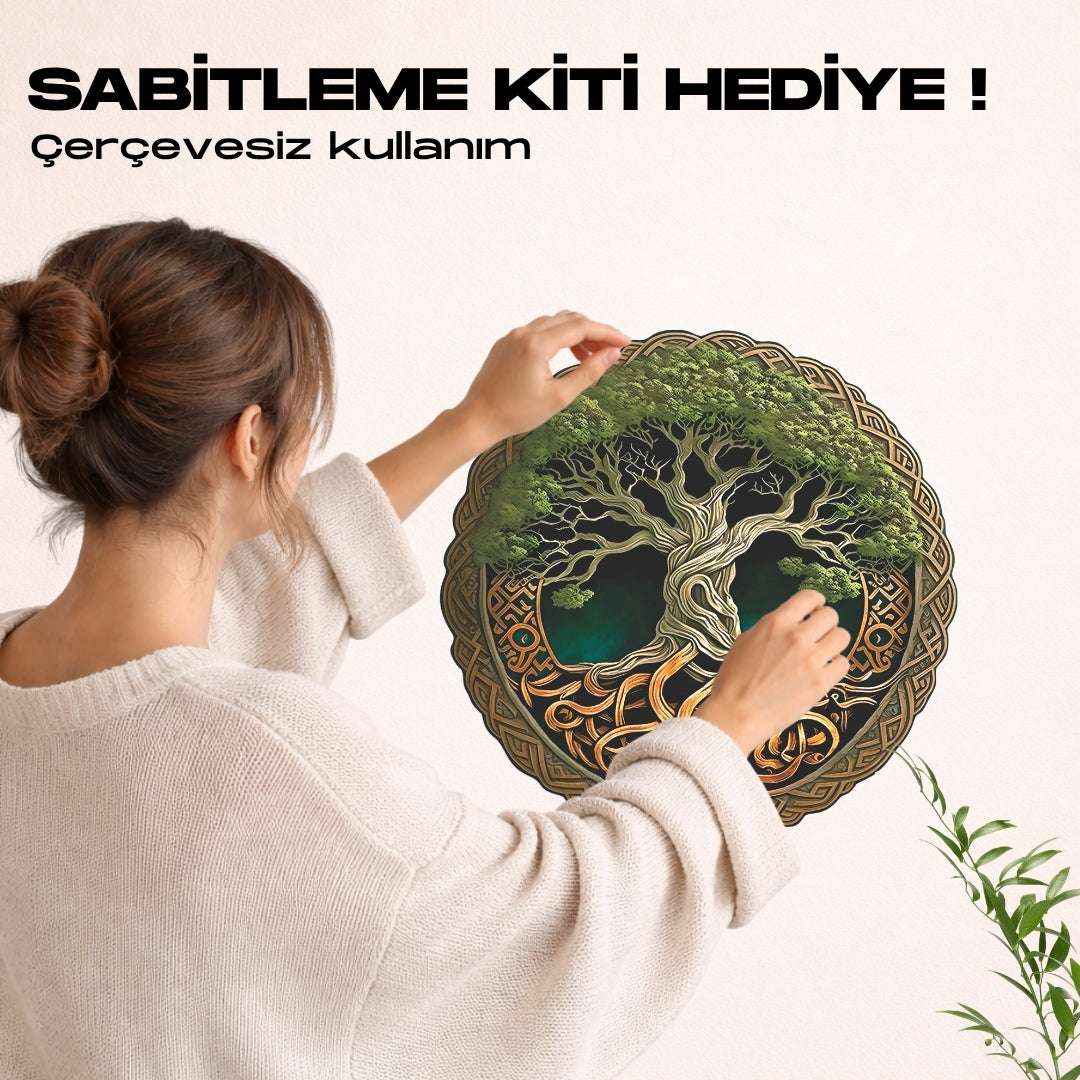 Celtic Ağacı - Ahşap Puzzle