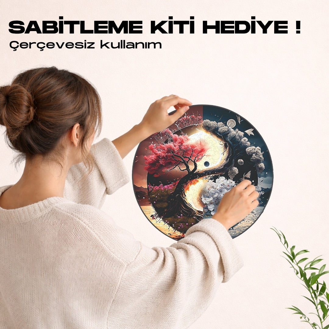 Fantasia Yin Yang - Ahşap Puzzle
