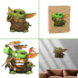 Baby Yoda - Ahşap Puzzle