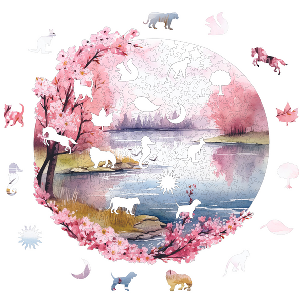 Sakura - Ahşap Puzzle