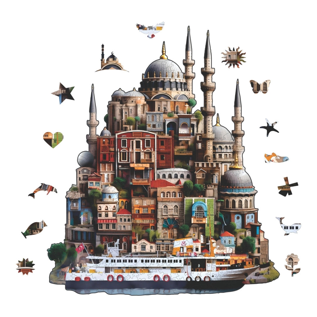 İstanbul360  - Ahşap Puzzle