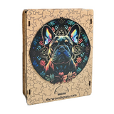 French Bulldog - Ahşap Puzzle