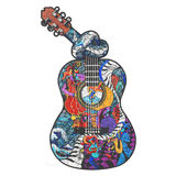 Gitar - Yetişkin Ahşap Puzzle